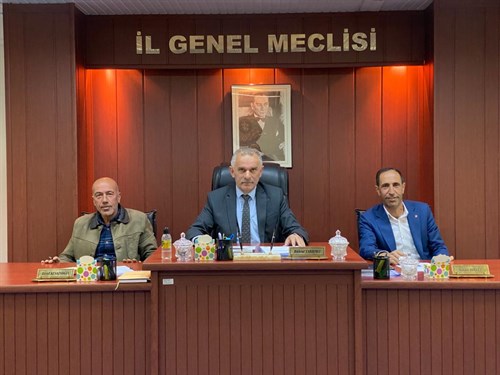 Kasım Ayı İl Genel Meclis Çalışmaları Başladı.